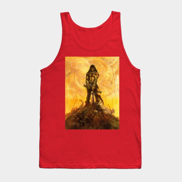 Conan the Barbarian 4 Tank Top by stormcrow